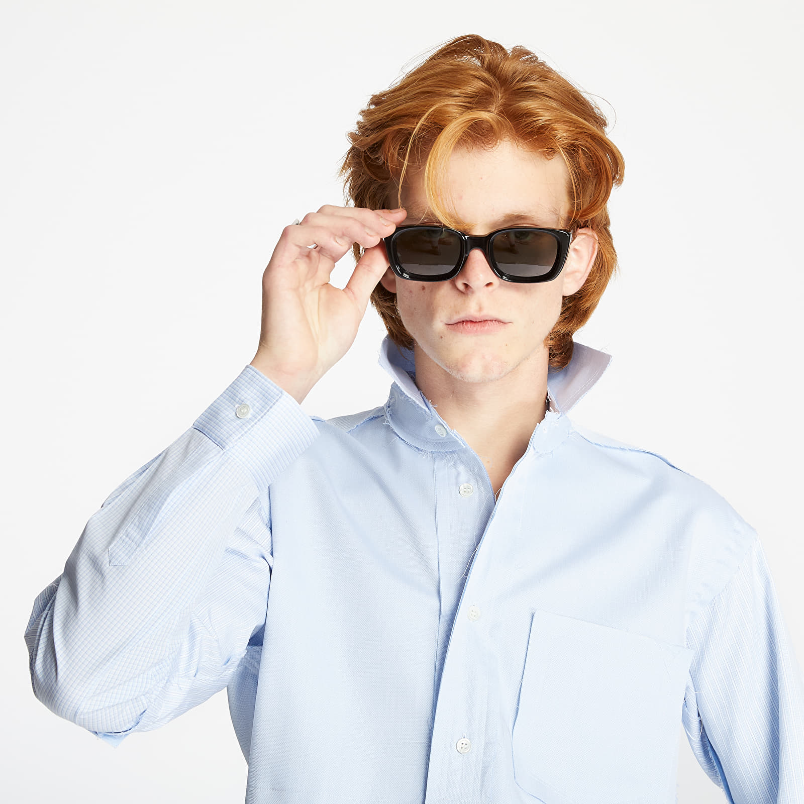 Ризи COMME des Garçons SHIRT Chest Pocket Shirt Light Blue