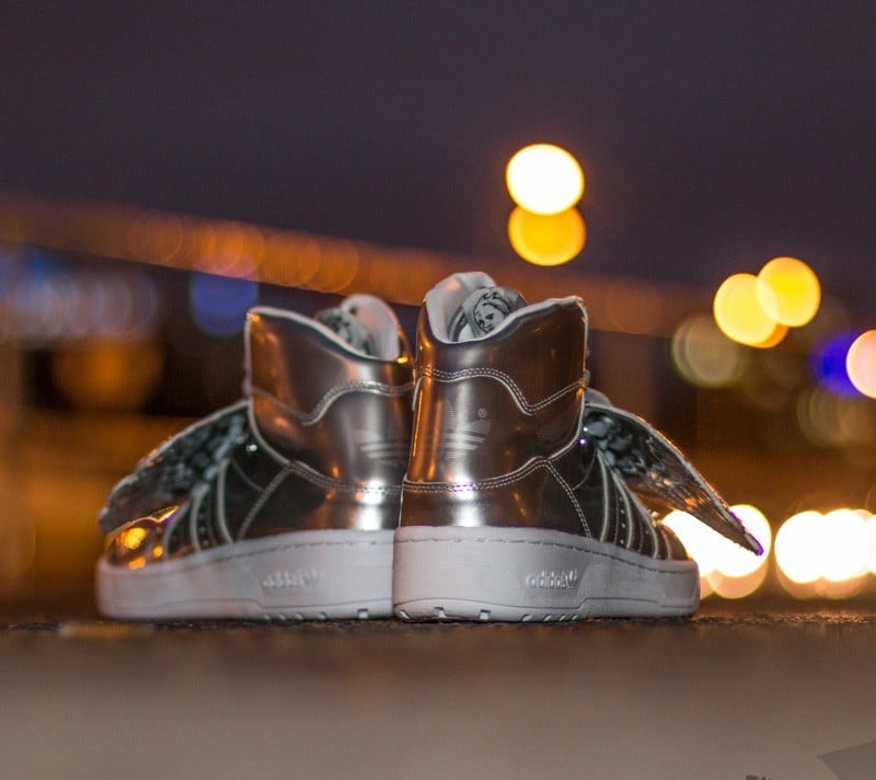 Men's shoes adidas Jeremy Scott Wings Silver Met. / Silver Met./ Silver Met.