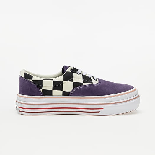 Velvet checkered vans top