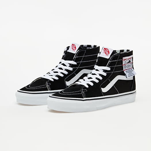 Men s shoes Vans Sk8 Hi Tapered Diy Black True White Footshop