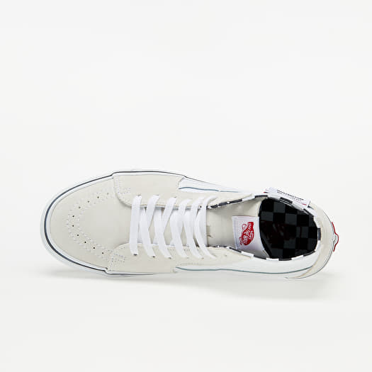 Men s shoes Vans Sk8 Hi Tapered Diy White Tru Footshop