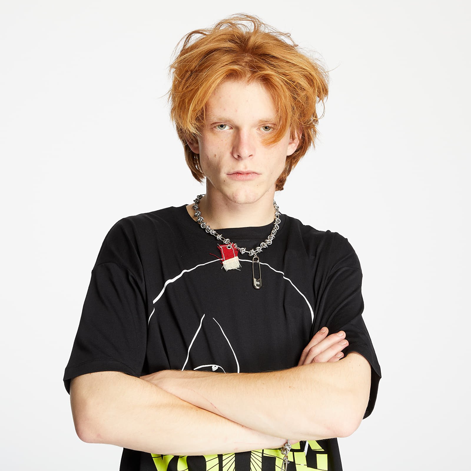 Majice T-shirt RAF SIMONS Big Fit Tee Solar Youth