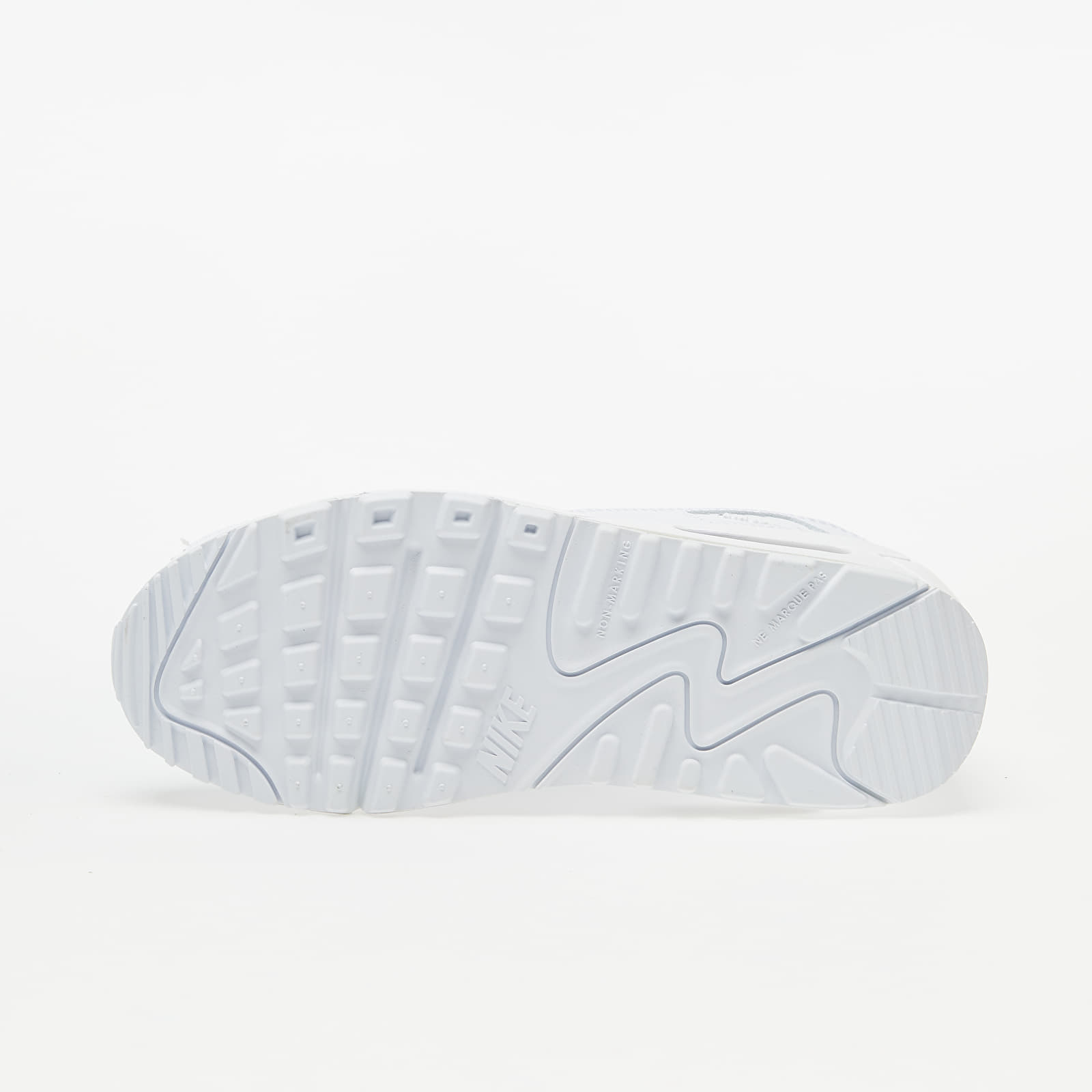 Sneaker und Schuhe für Kinder Nike Air Max 90 Leather (GS) White/ White-Metallic Silver-White