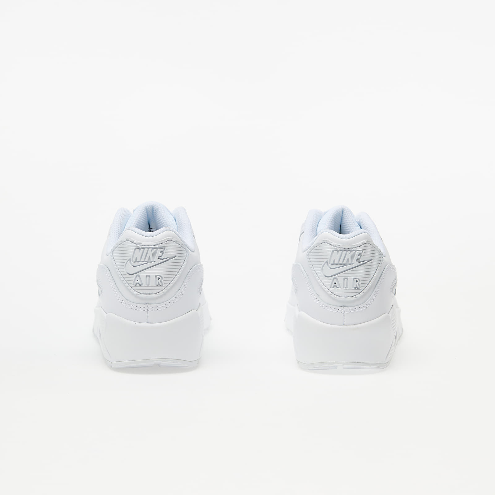 Sneaker und Schuhe für Kinder Nike Air Max 90 Leather (GS) White/ White-Metallic Silver-White