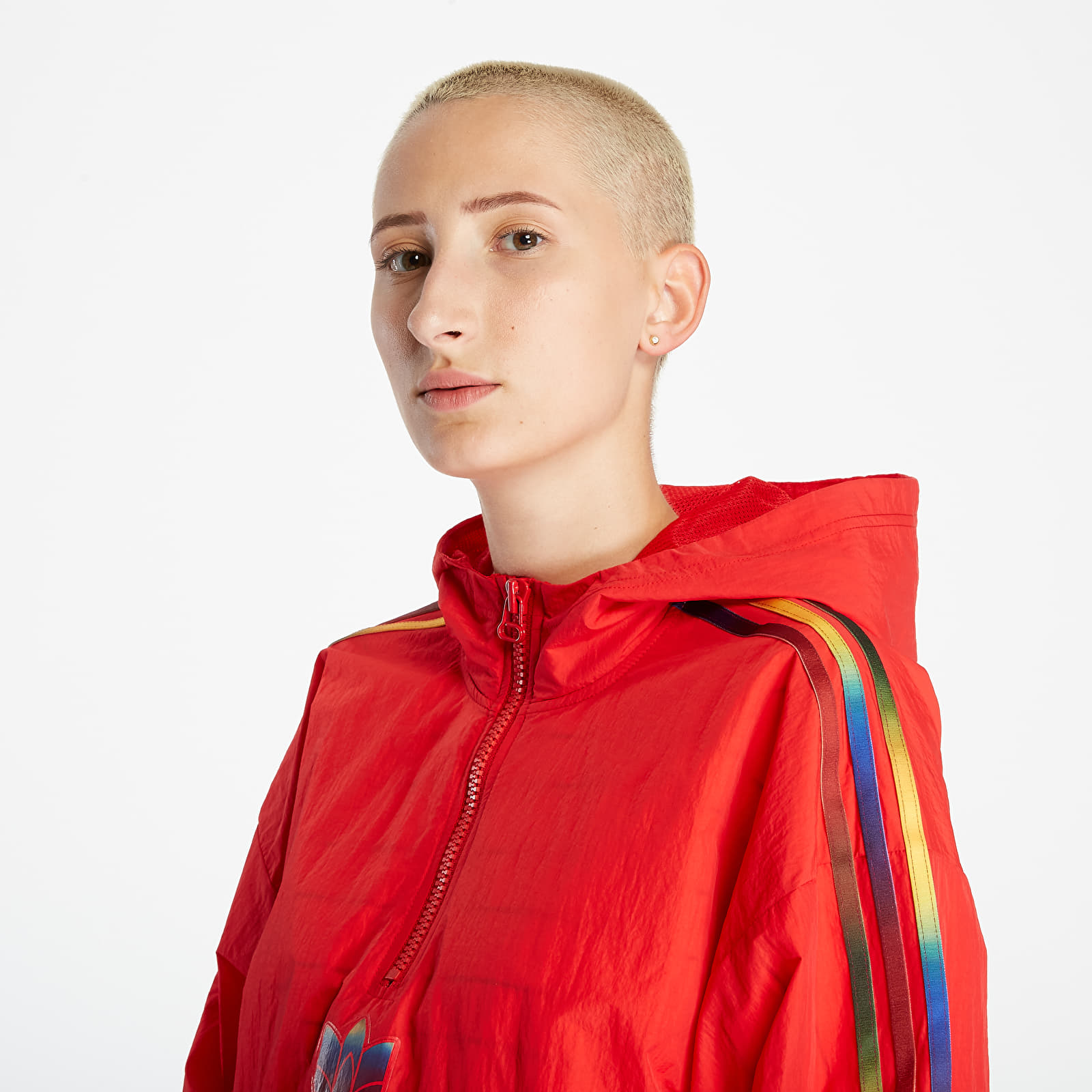 Adidas store cropped windbreaker