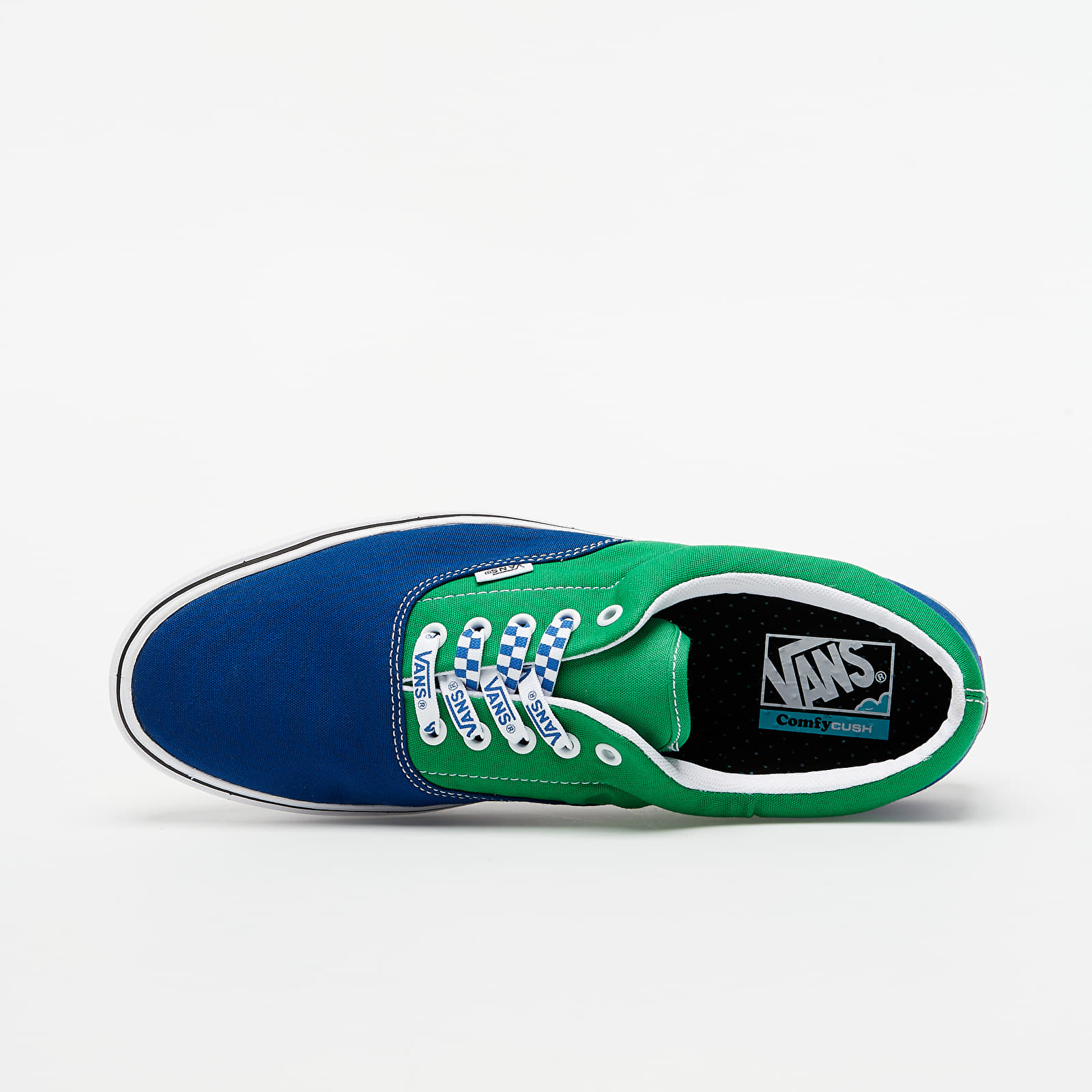 Pánske tenisky a topánky Vans ComfyCush Era (Lace Mix) True White/ Fern Green