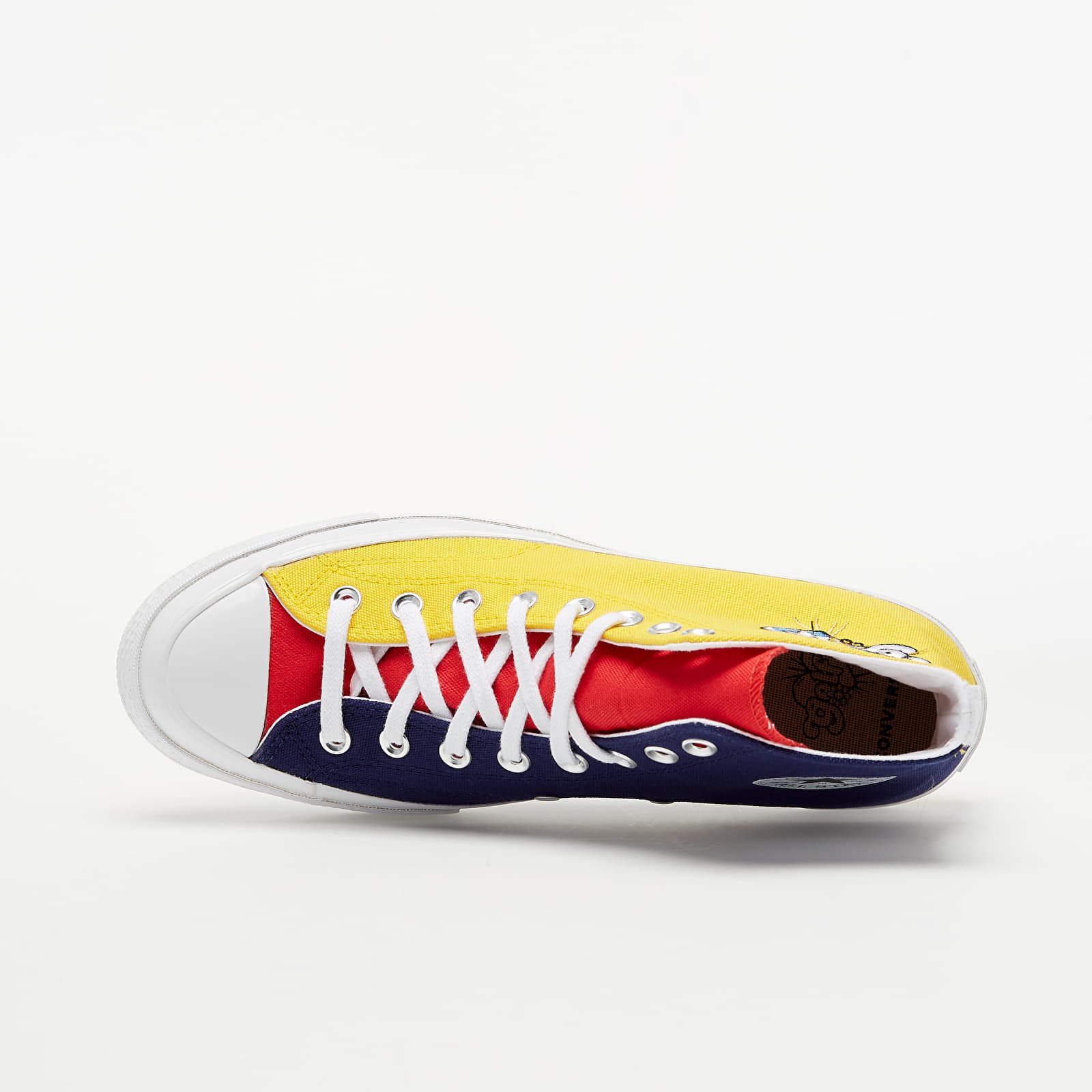Men s shoes Converse x Golf Wang Chuck 70 Blue Yellow Red Footshop
