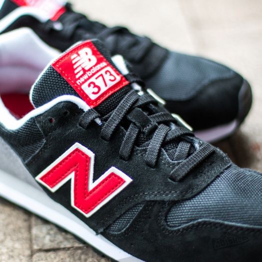 New balance 373 black red store
