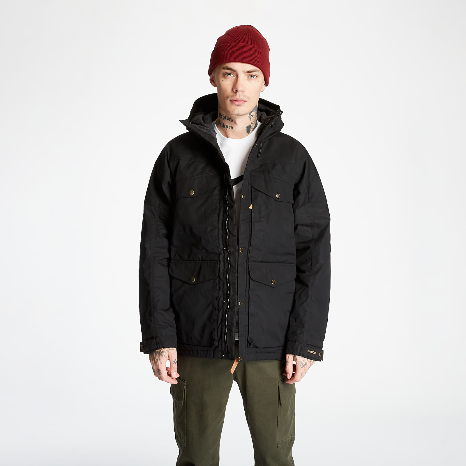 Jacheta Fjällräven Vidda Pro Wool Padded Jacket Black - 1 | YEO