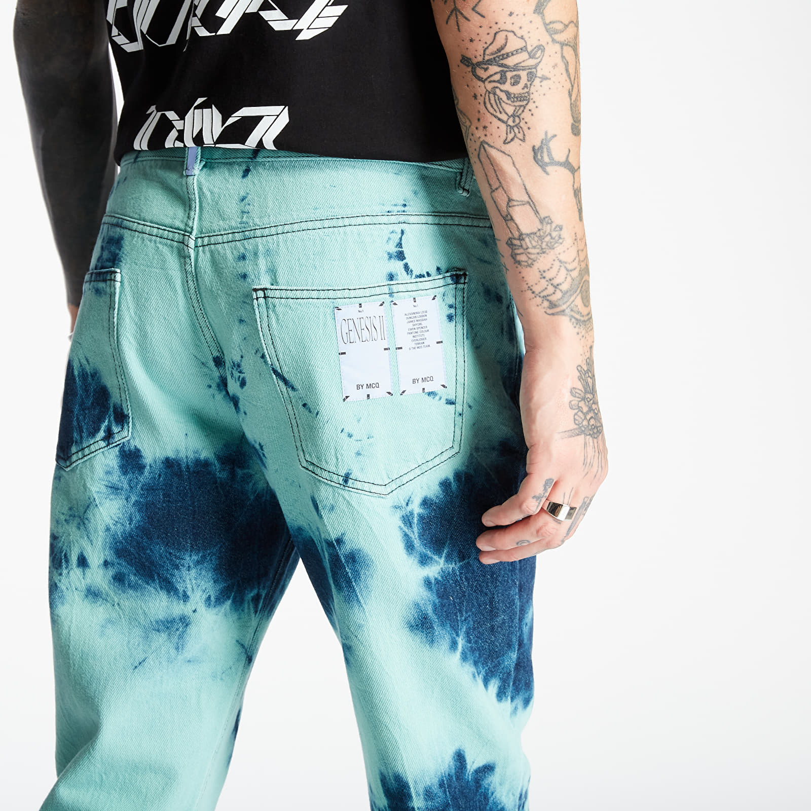 Pants and jeans McQ Slim Fit Jeans Green Footshop