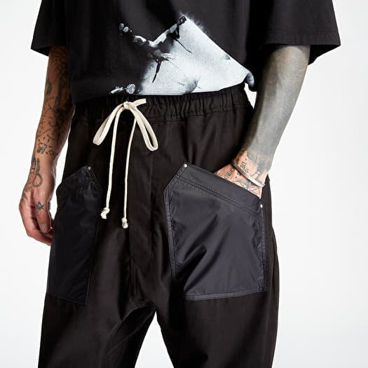Rick Owens CARGO LONG 黒 46 RICK OWENS DRKSHDW | CARGO SNEAKERS