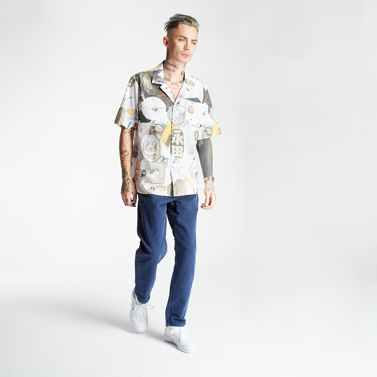 Nadrágok Carhartt WIP Newel Pants Dark Navy
