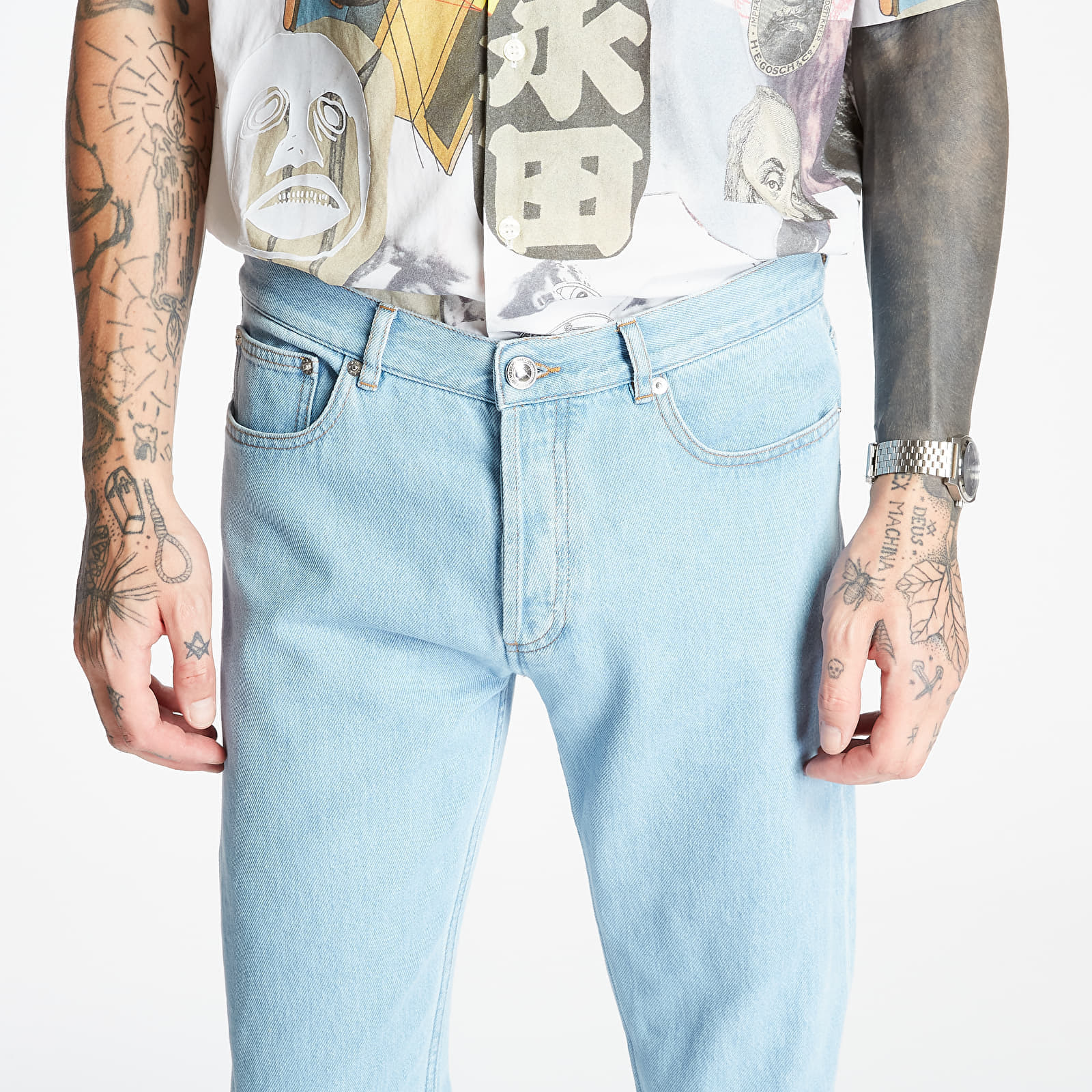 Pantaloni A.P.C. Petit New Standard Jeans Blue