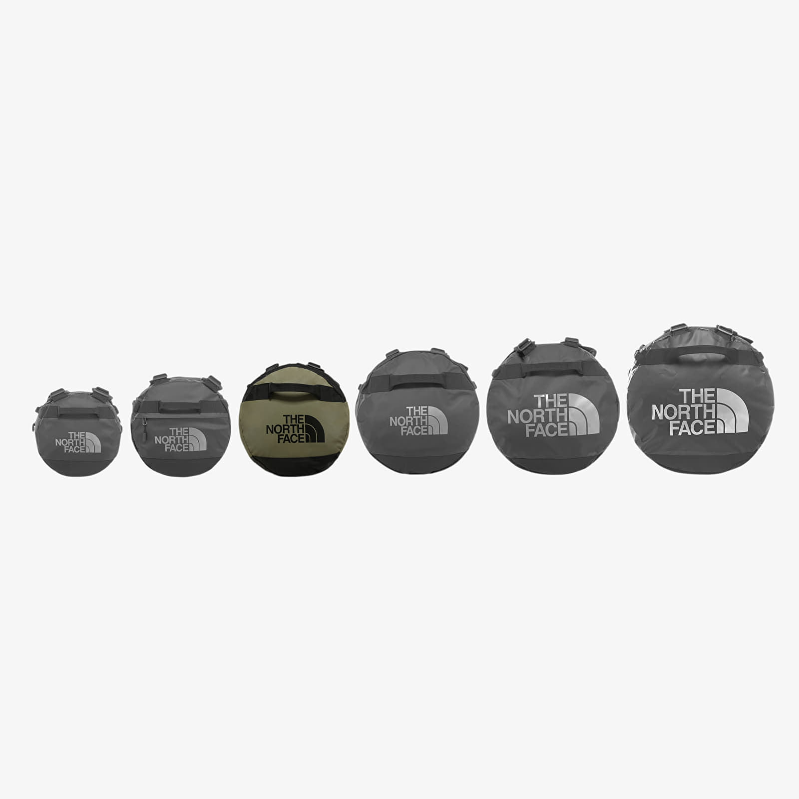 Táskák & hátizsákok The North Face Base Camp Duffel - M Burnt Olive Grn/ Tnf Black