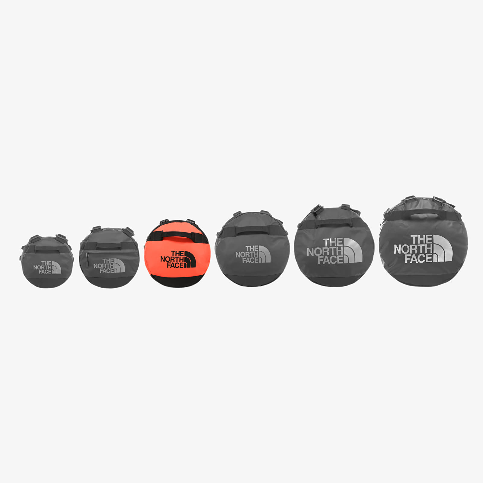 Borse a tracolla The North Face Base Camp Duffel - M Flare/ Tnf Black