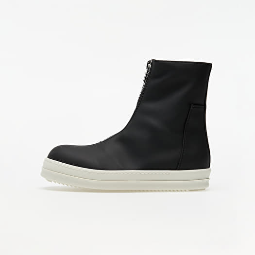 Rick Owens DRKSHDW Zipfront Sneaks Black/ White | Footshop