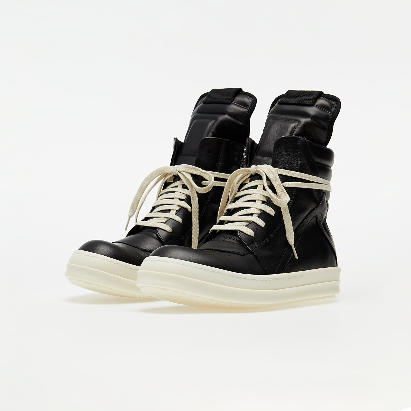 Men's shoes Rick Owens Geobasket Black/ Black/ White