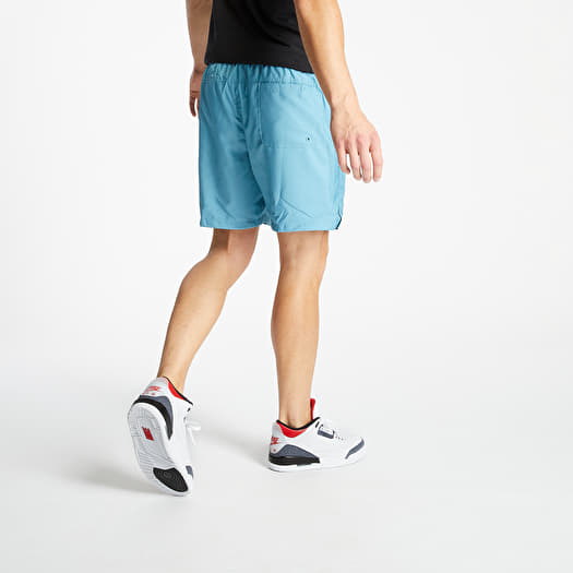 nike woven shorts cerulean