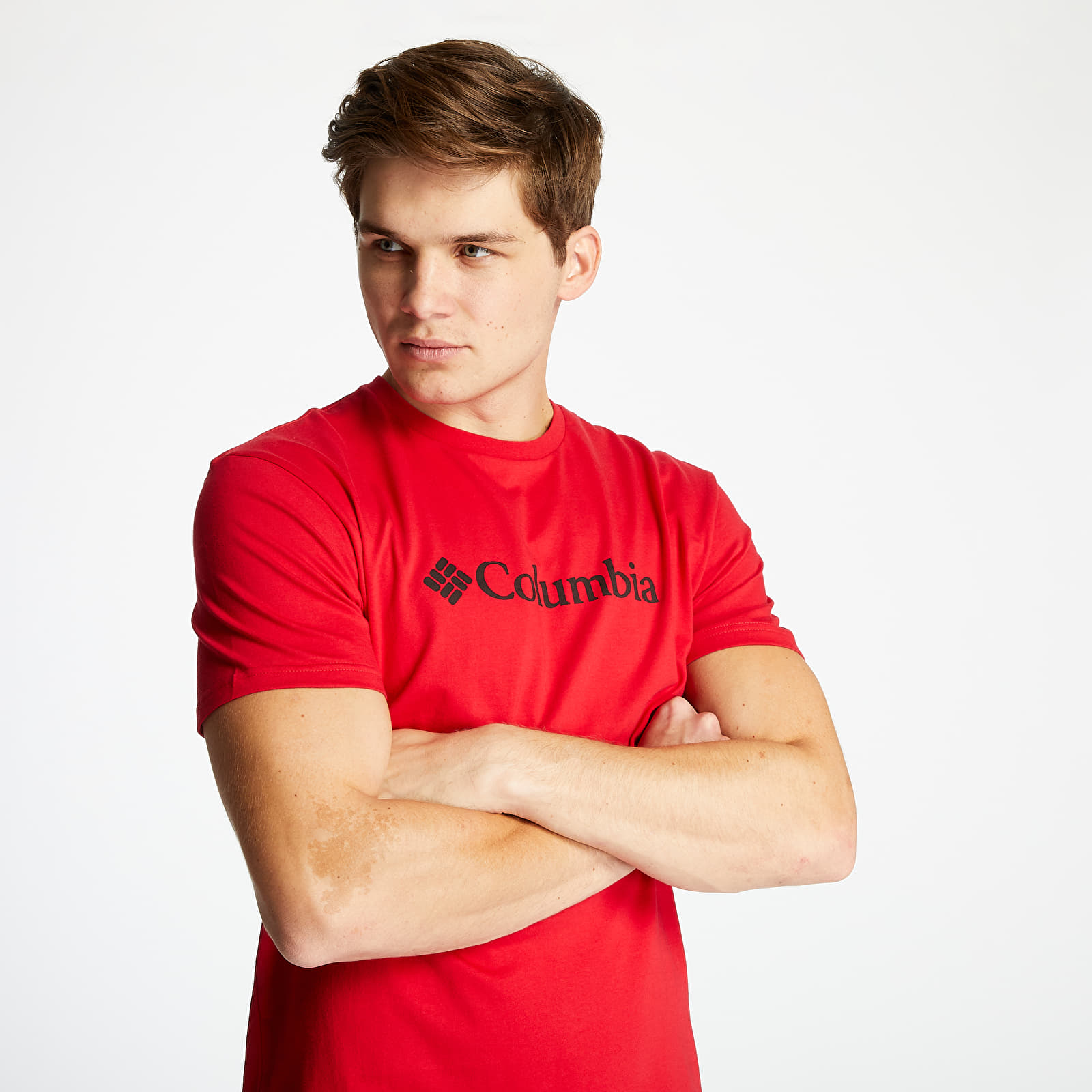 Trička Columbia Basic Logo Tee Red