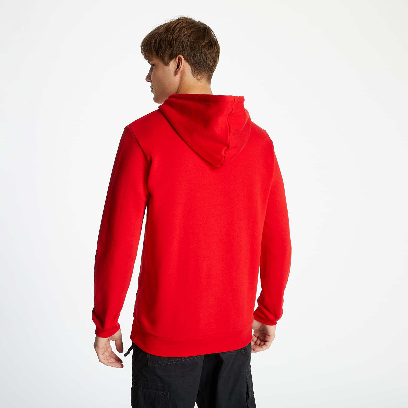 Džemperiai su gobtuvais ir džemperiai adidas Trefoil Hoodie Scarlet