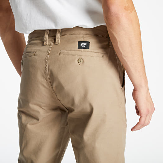 Pantalones vans hombre beige clearance
