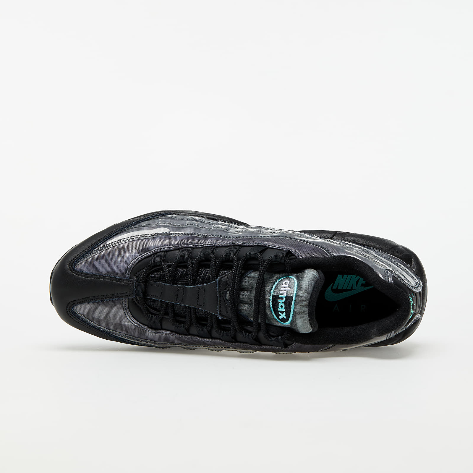Men's shoes Nike Air Max 95 Black/ Black-Aurora Green-Smoke Grey