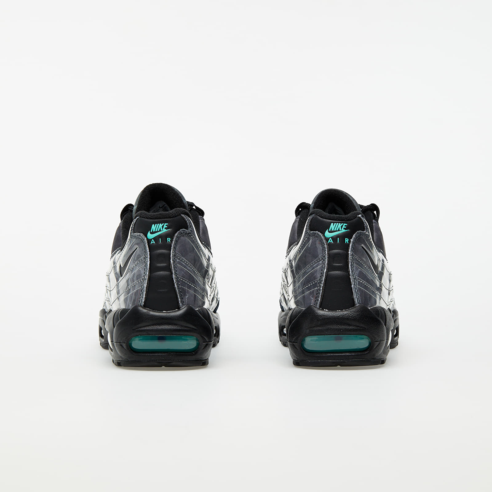 Men's shoes Nike Air Max 95 Black/ Black-Aurora Green-Smoke Grey