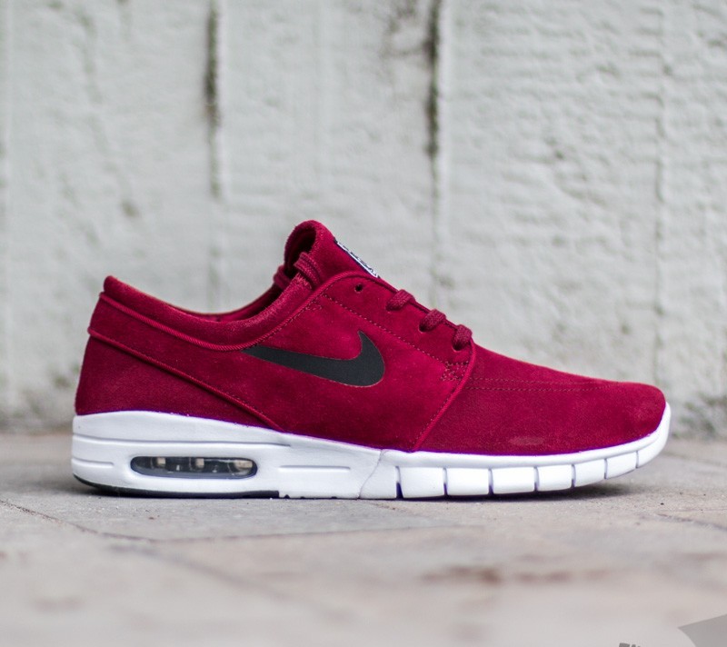 Men's shoes Nike Stefan Janoski Max L Team Red/ Black - White