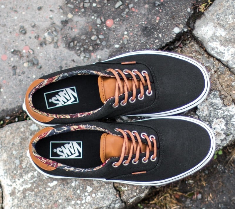 Men s shoes Vans Era 59 C L Black Geo Weave Footshop