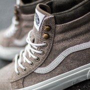 Women s shoes Vans Sk8 Hi MTE Denim Suede Coriander