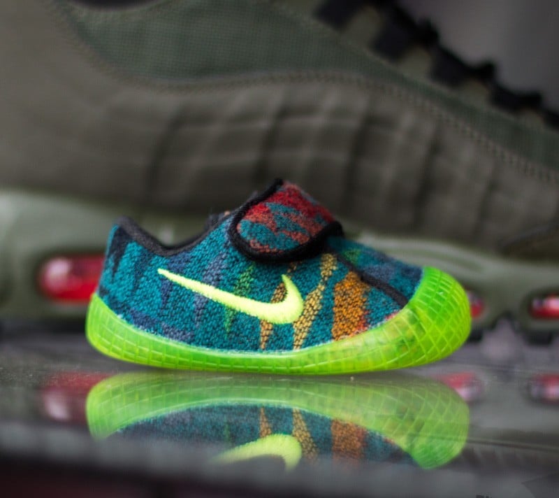 Zapatillas y zapatos para niños Nike Waffle 1 Pendleton CBV Multi-Color/ Photo Blue