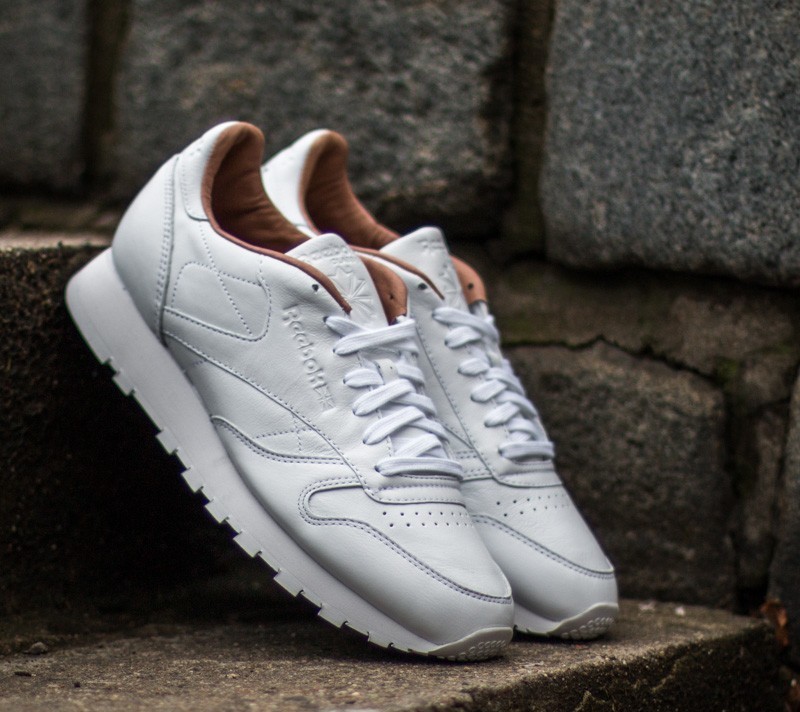 Pánské tenisky a boty Reebok Classic Leather PN White