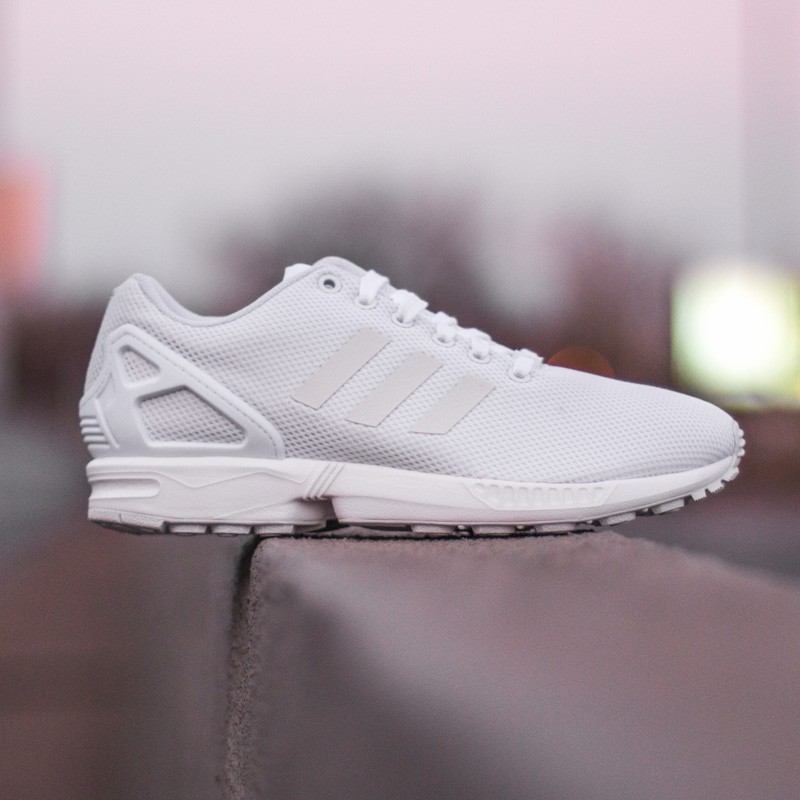 adidas ZX Flux Ftw White/ Ftw White/ Ftw White | Footshop