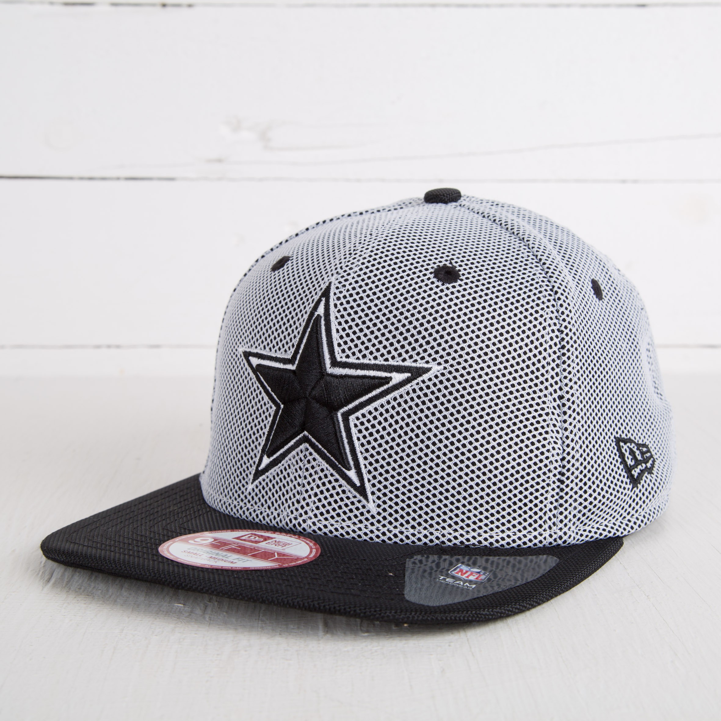 Șepci New Era 9FIFTY Nylon Mesh Dallas Cowboys Black/White