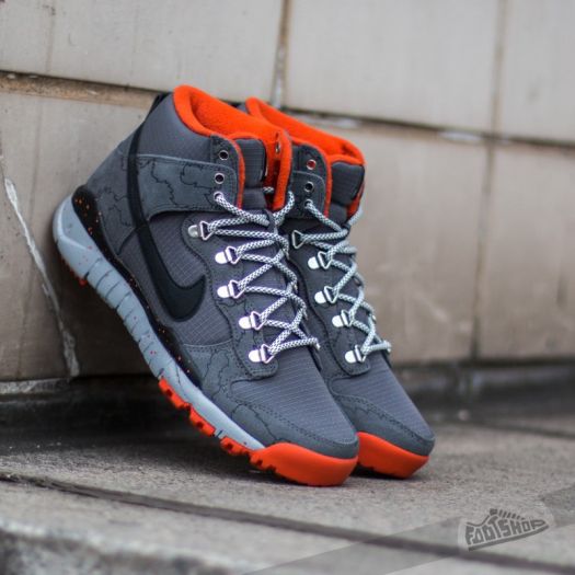 Men s shoes Nike Dunk High R R x Poler Dark Grey Black Wolf Grey