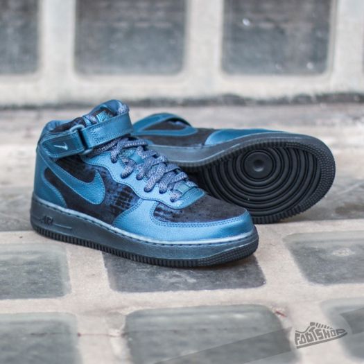 Nike air force 1 mid womens navy online