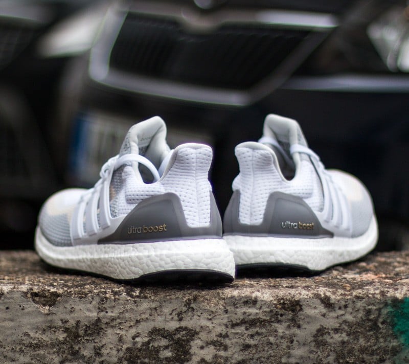 Vīriešu apavi adidas Ultra Boost M White/ Grey