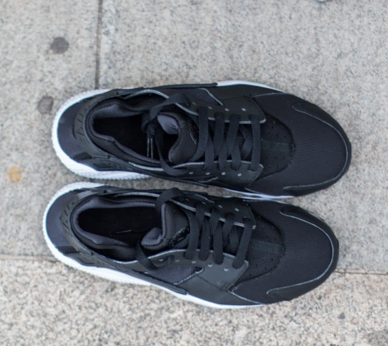 Zapatillas mujer Nike Huarache Run (GS) Black/ White