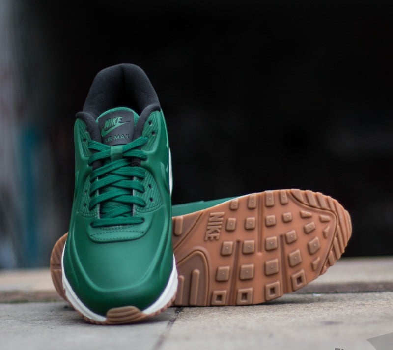 Herren Sneaker und Schuhe Nike Air Max 90 VT QS Gorge Green/ Gorge Green - Light Bone 