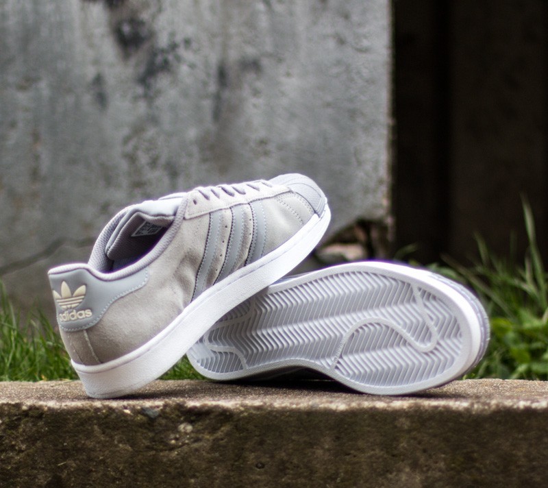 adidas superstar suede white