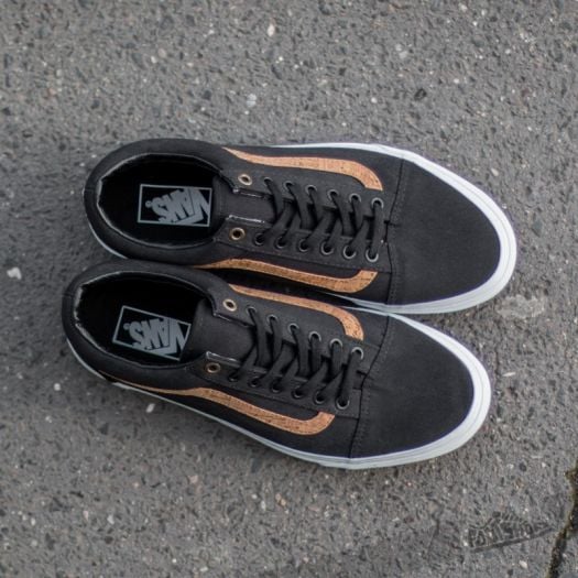 Vans old 2025 skool black twill