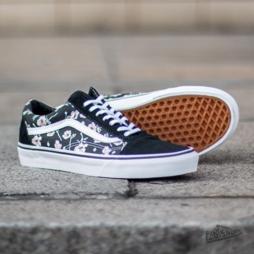 Vans old skool digi floral skate shoes hot sale