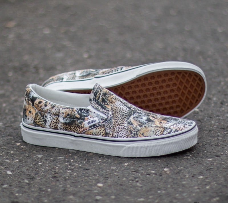 Buty damskie Vans Classic Slip-On Kenya Black/True White