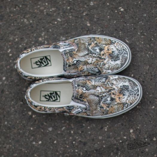 Vans Classic Slip On Kenya Black True White