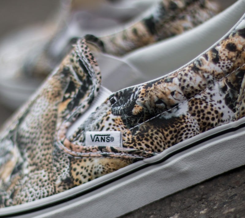 Buty damskie Vans Classic Slip-On Kenya Black/True White