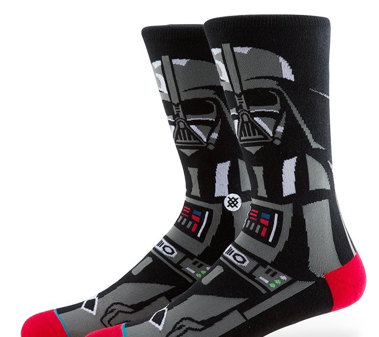 Ponožky Stance Star Wars Vader Black
