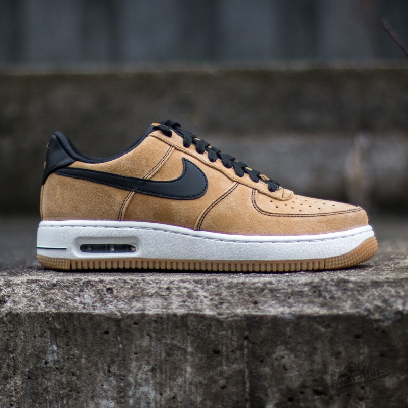 靴 NIKE Air Force 1 Platform Wheat Black Nike Air Force 1 Elite Wheat/ Black- Gum Light Brown | Footshop