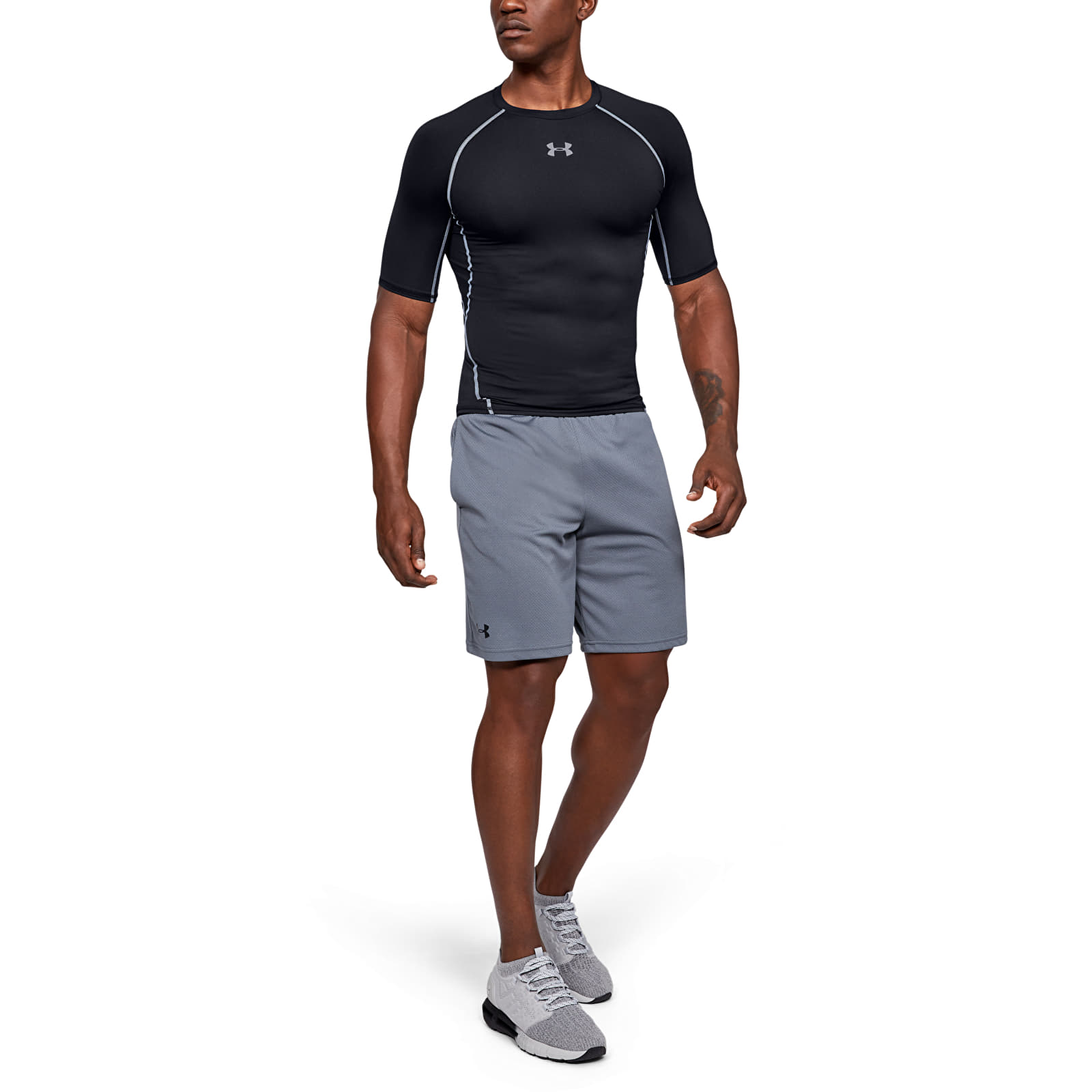 Magliette Under Armour Hg Armour SS Black
