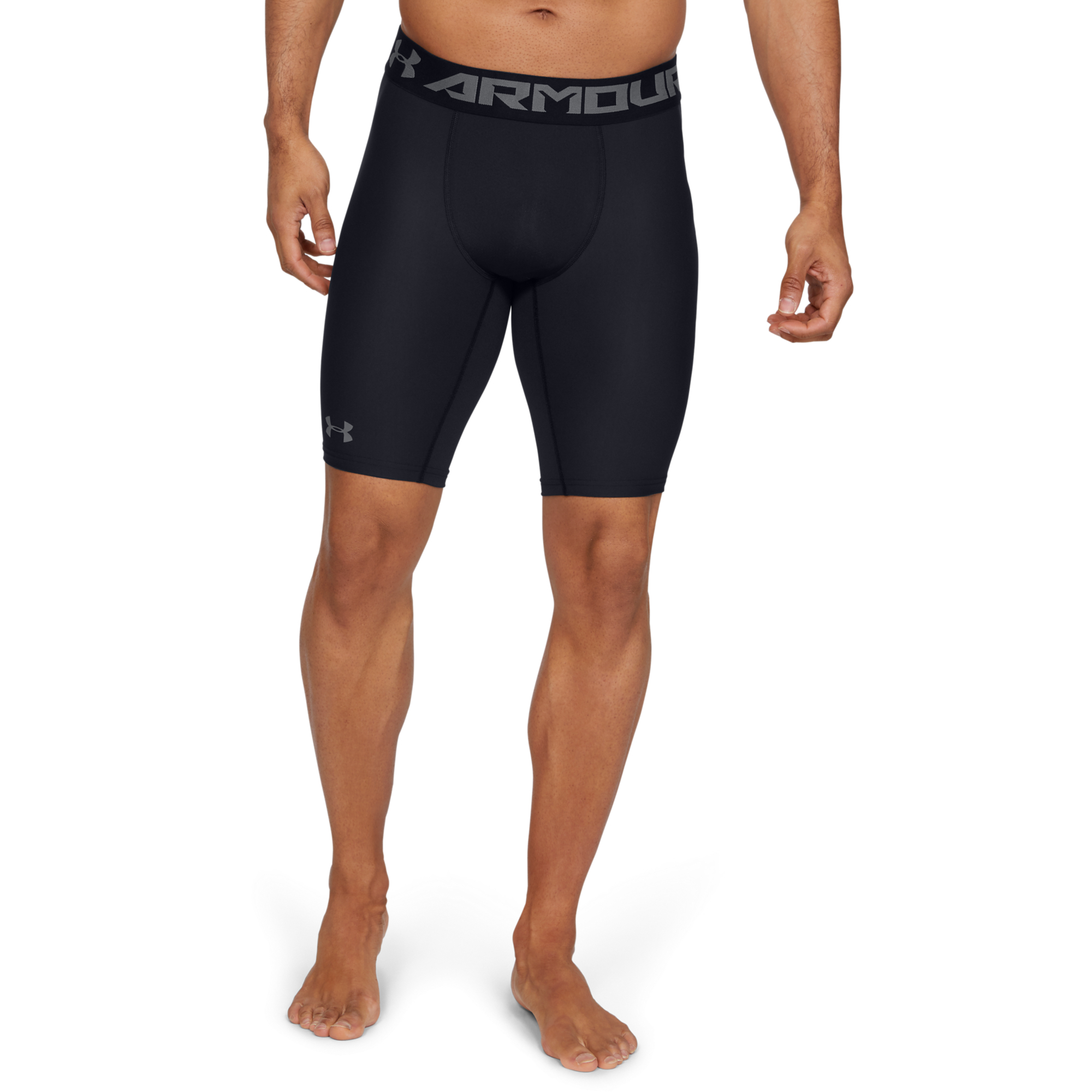 Kraťasy Under Armour Hg Armour 2.0 Long Short Black