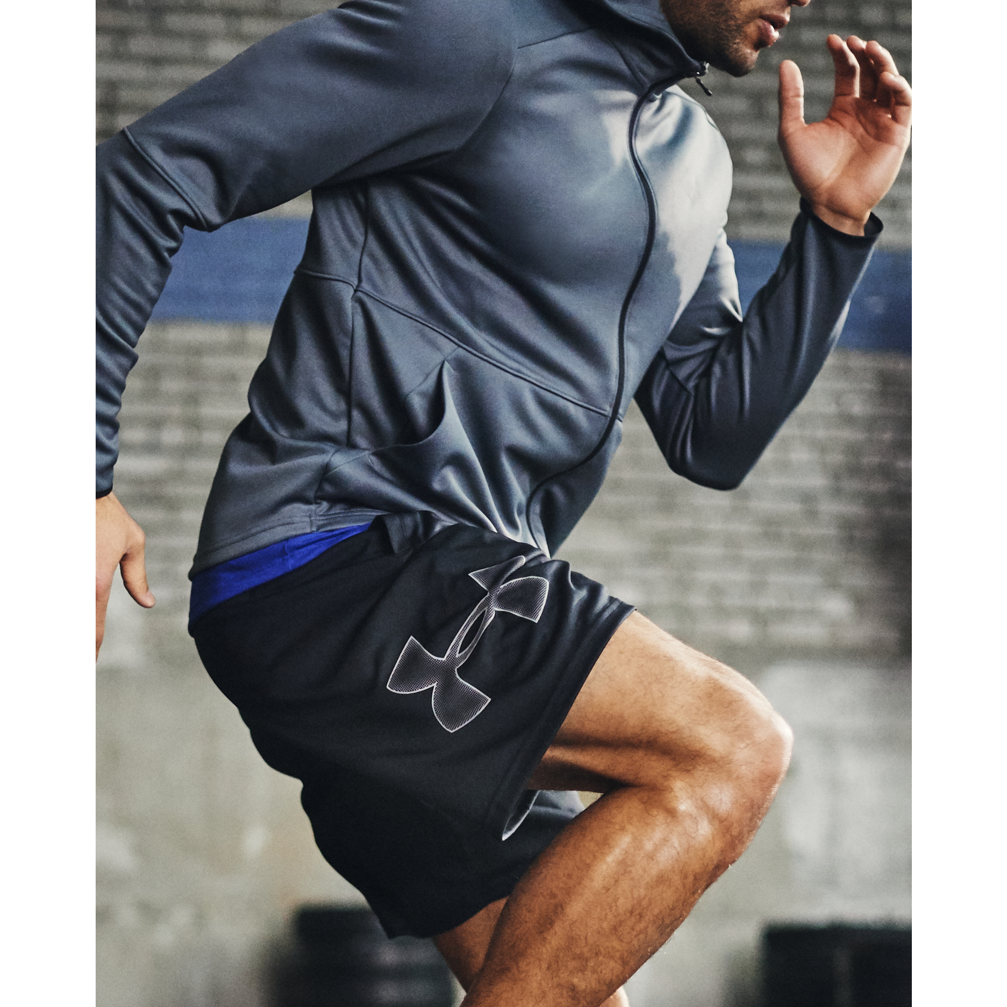 Шорти Under Armour Tech Graphic Short Black/ Graphite
